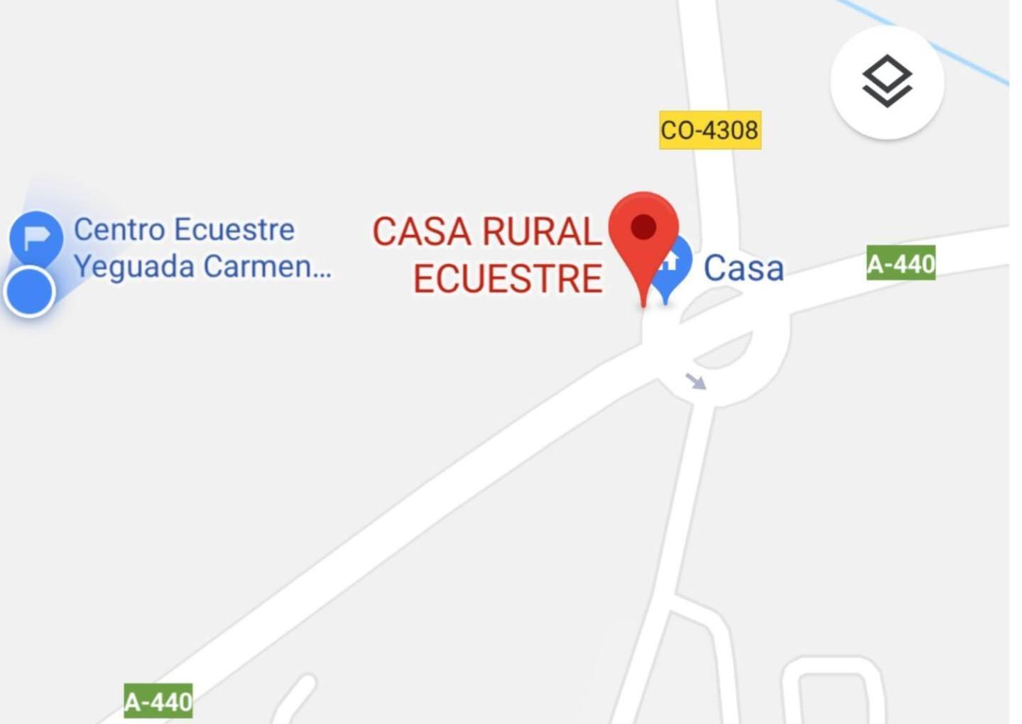 Casa Ecuestre Carmen Martinez Bed and Breakfast Fuente Palmera Eksteriør billede